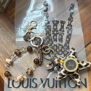 Luxury Leopard Star Key Holder with Gold Details and so many gorgeous colors